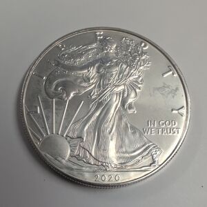 2020 USA Silver Eagle - 1 Oz Fine Silver